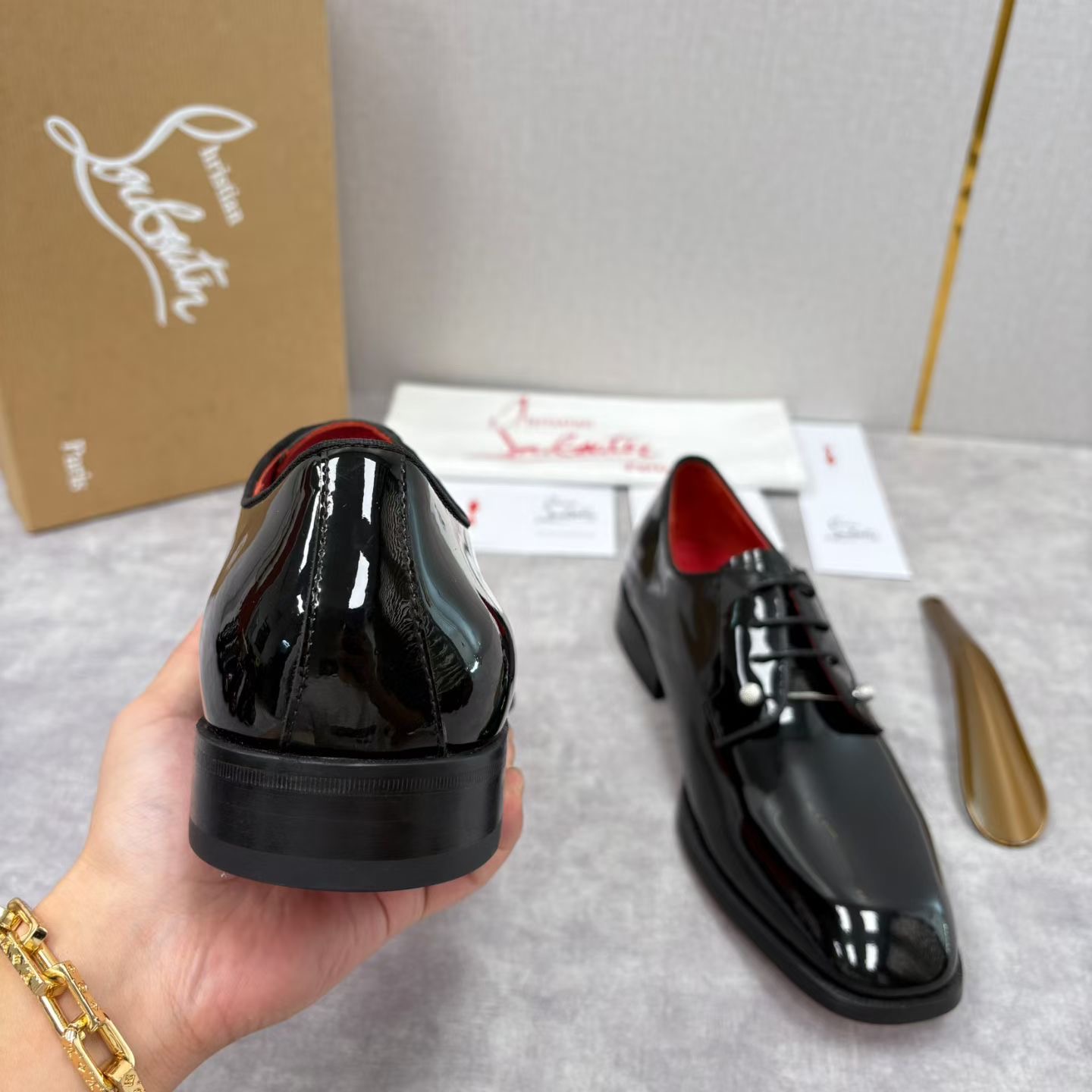 Cistian Louboutin shoe
